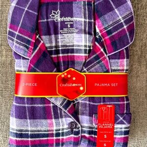 Sonoma Women's Flannel PJ Set Size Small